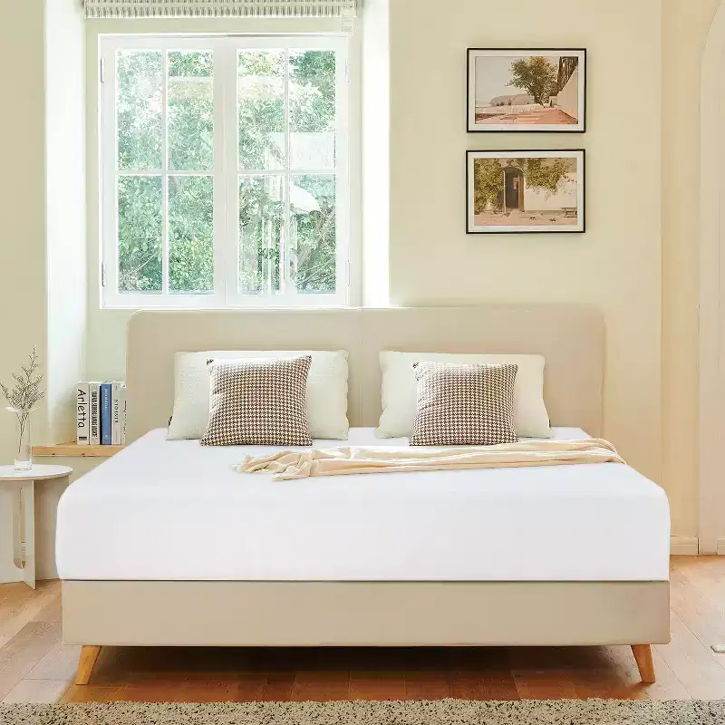 FDW 6 inch Mattress Gel Memory Foam Mattress for Cool Sleep & Pressure Relief/Medium Firm Mattresses CertiPUR-US Certified/Bed-in-a-Box