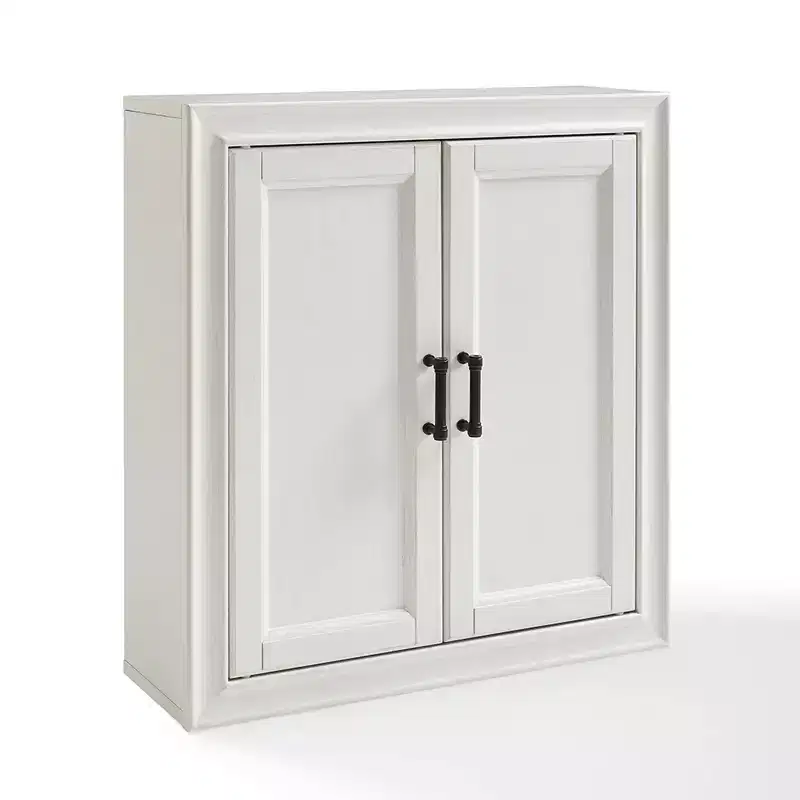 Crosley Tara Wall Mounted Storage Cabinet White