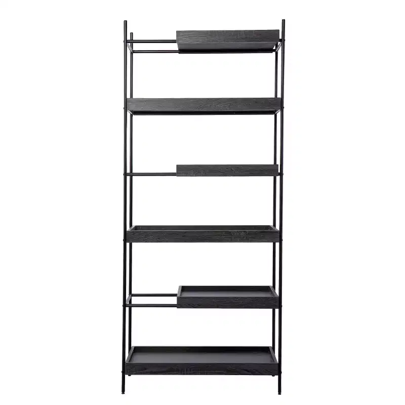 Deckenly Sliding Shelf Etagere - Black - SEI