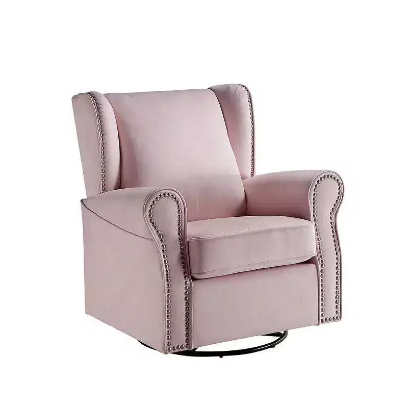 Tamaki 35" Accent Chairs Pink Fabric - Acme Furniture