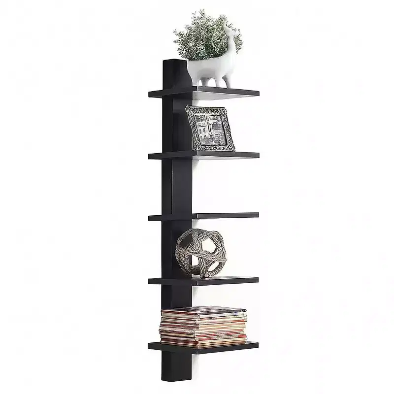 Spine Wall Book Shelves Stylish and Functional - Proman Products