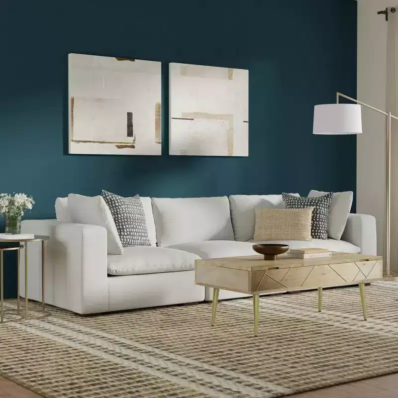 WyndenHall Marlee 3 Seater Sofa Cloud Gray