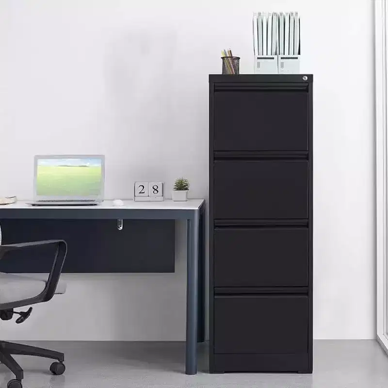 4 Drawer File Cabinet with Lock,Heavy Duty Vertical Filing Cabinets for Home Office, File Storage Cabinet for Letter/Legal/A4/F4 Size File