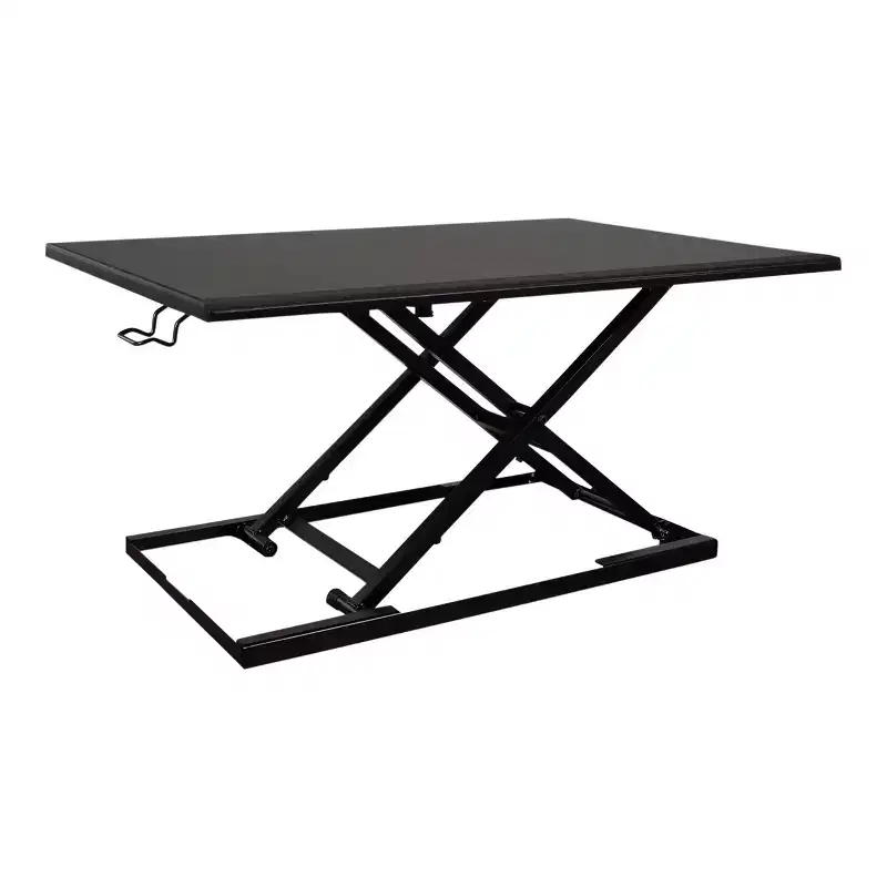 Stand Up Desk Store AirRise Adjustable Height Standing Desk Converter Monitor Stand