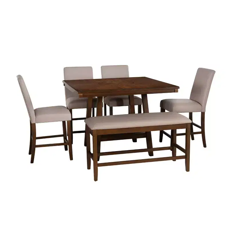 Powell 6pc Barnes Counter Height Dining Set