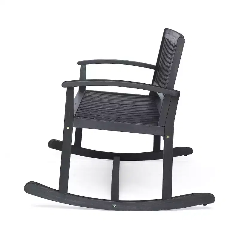 Regatta Acacia Patio Rocking Loveseat: Weather-Resistant, 2-Seater - Christopher Knight Home