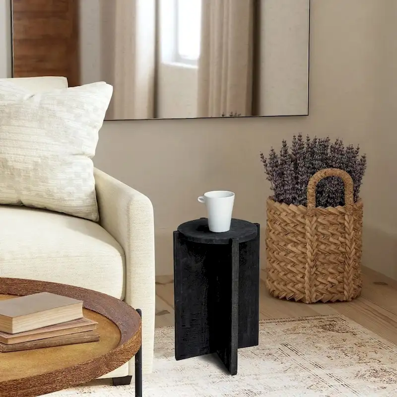Paulownia Wood Accent Table
