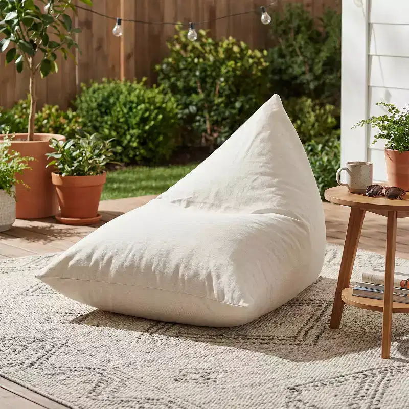 Christopher Knight Home Tian Modern Patio Bean Bag Lounge Chair