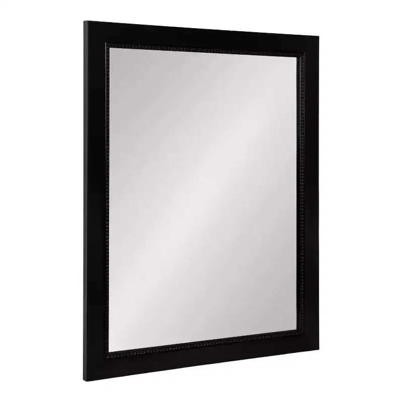 Kate and Laurel Monetta Rectangle Bathrom Wall Mirror
