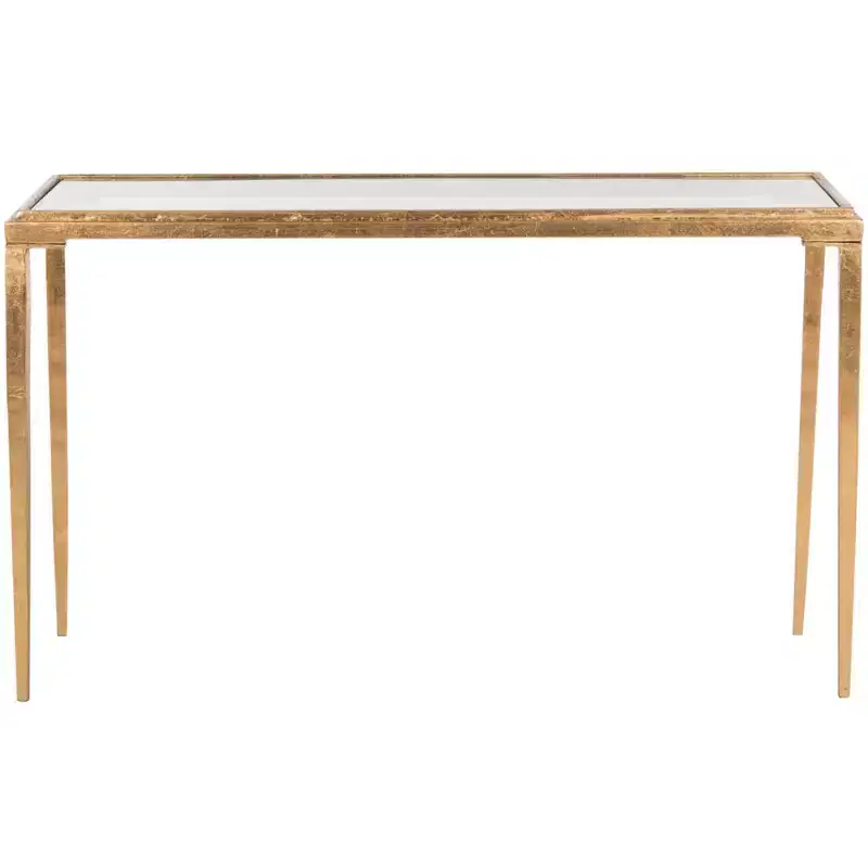 Coffee Table - FOX2580A - Gold/Clear