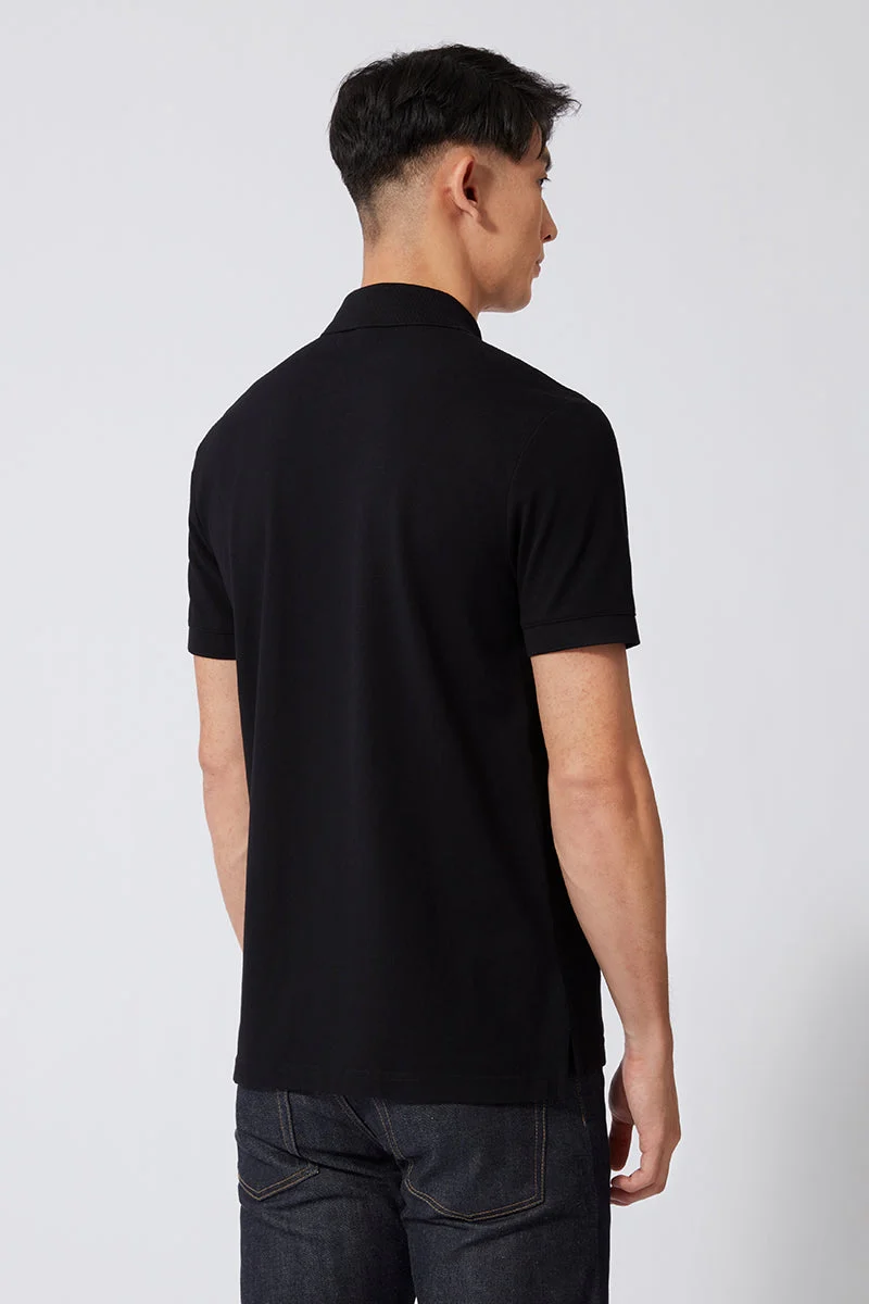Pique Polo | Black