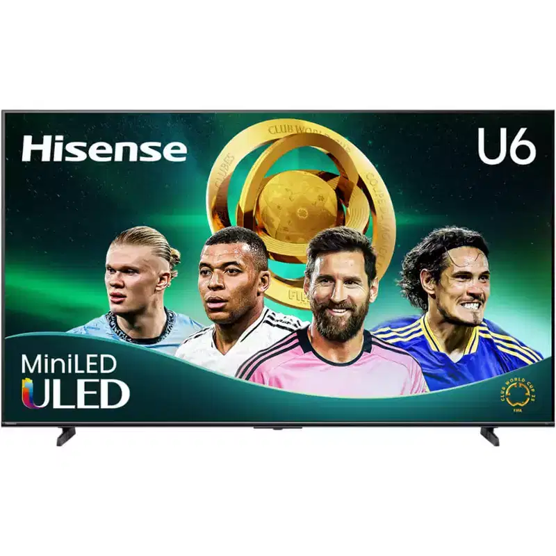 Hisense 75U65QF 75 inch Class U6 Series 4K Mini-LED QLED UHD Smart Fire TV