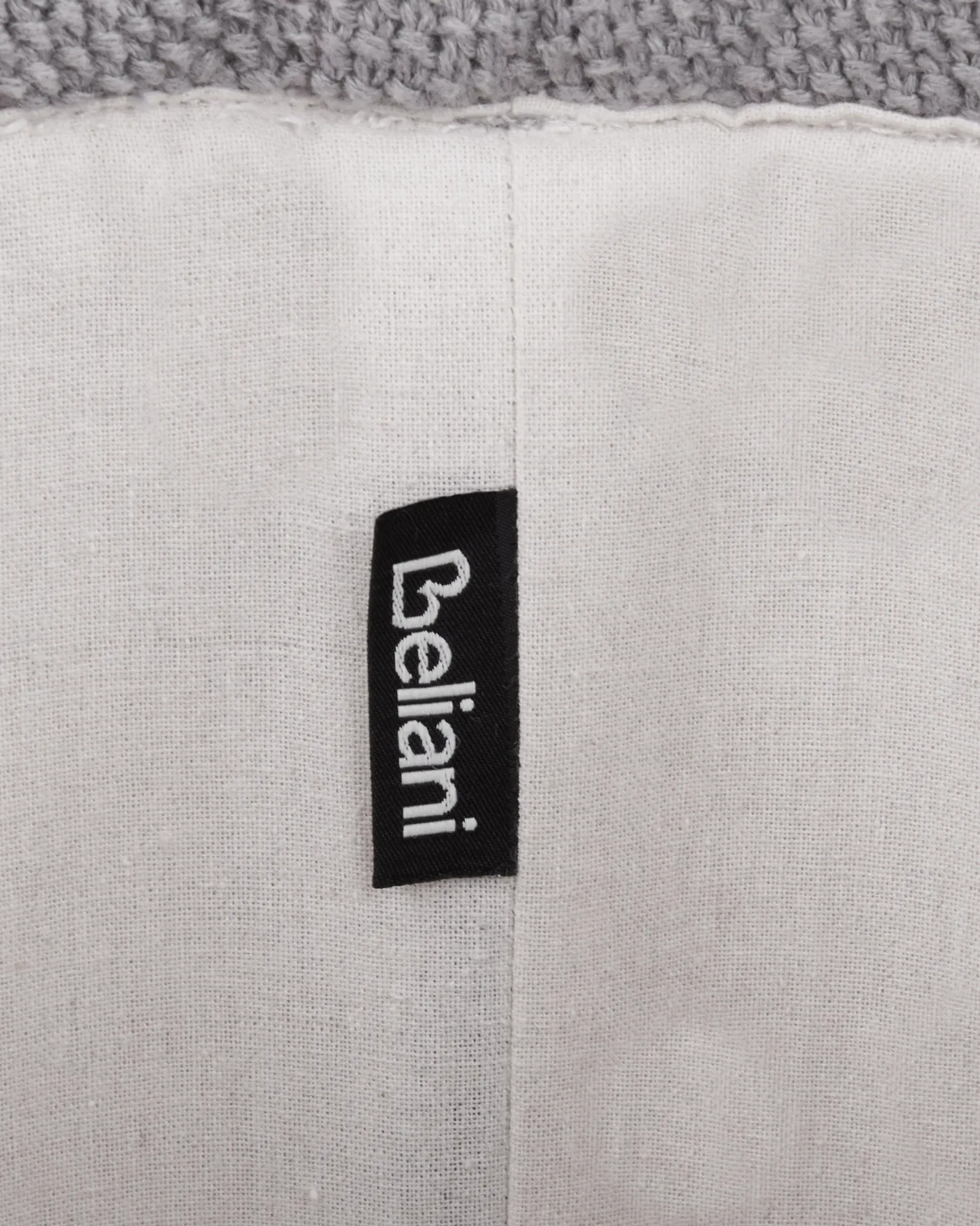 Cestino per bambini Tartaruga Cotone Grigio
