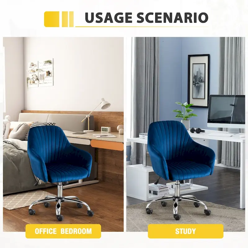 GEITIN Modern Leisure Office Chair with Adjustable Height