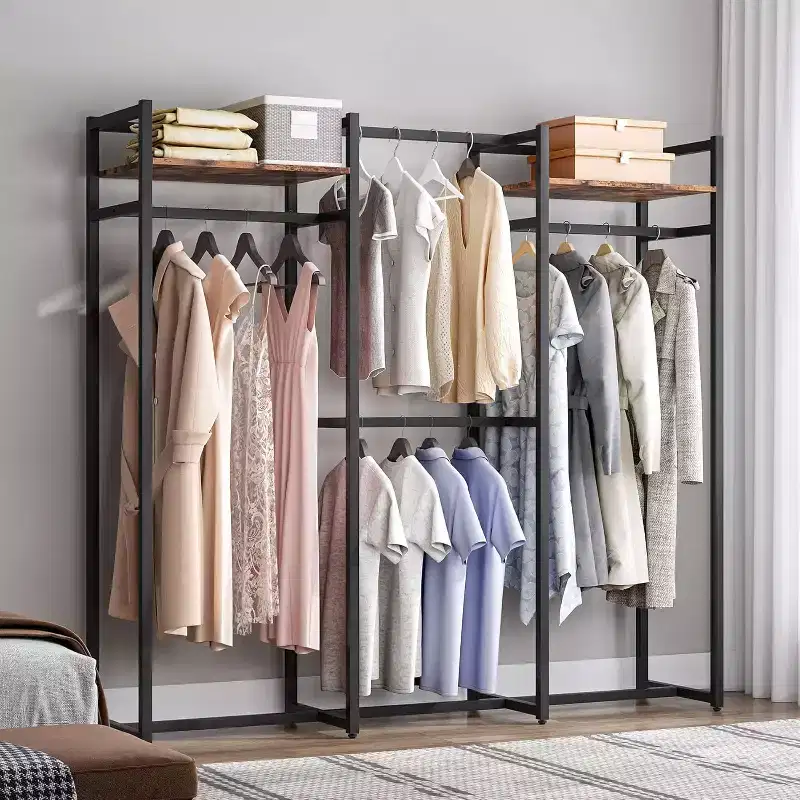 Lantine Garment Rack Heavy Duty Clothes Rack