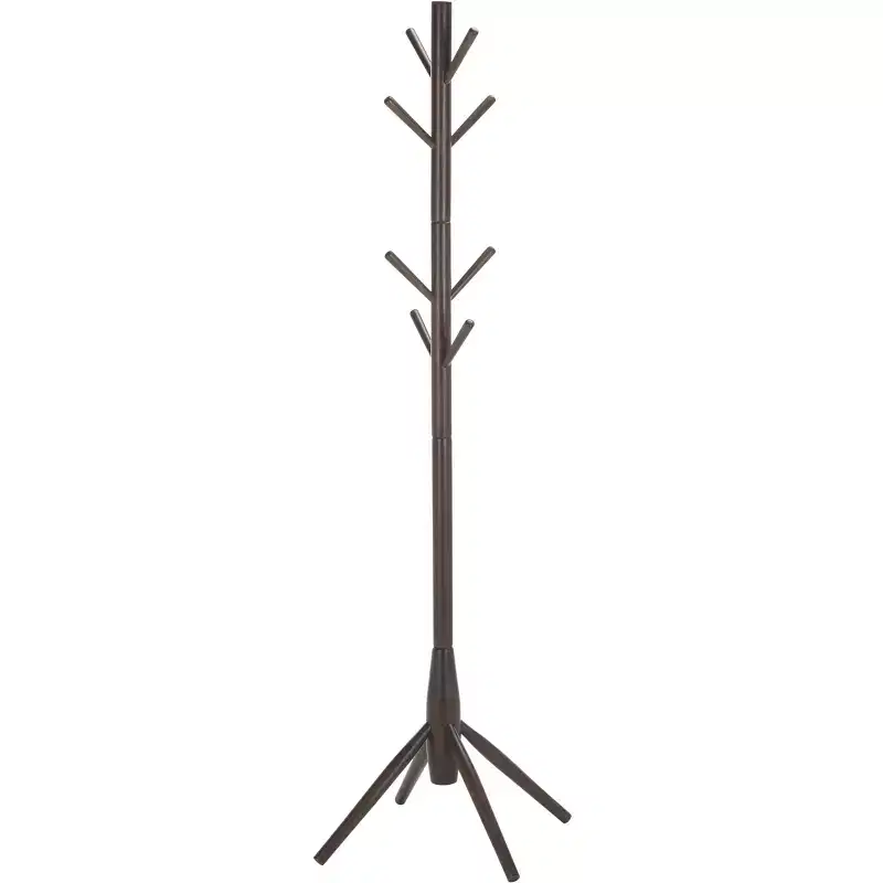 Coat Stand with Multiple Hooks, Freestanding Entryway Coat Rack for Hallway and Bedroom