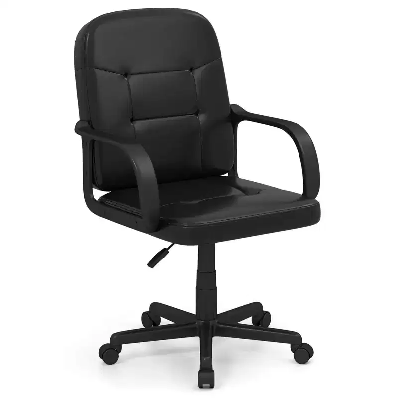 Ergonomic Mid-Back Executive Office Swivel Computer Desk Chair