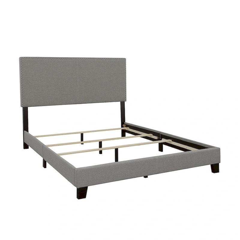 Boyd Transitional Fabric Upholstered Panel Bed