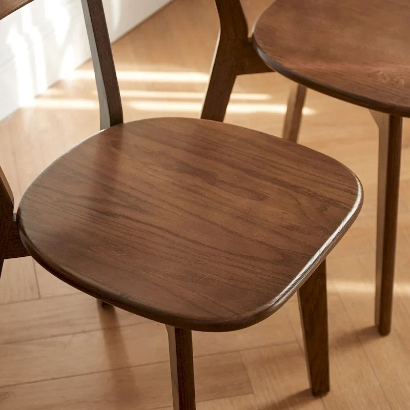 Solid Oak Wood Dining Chair