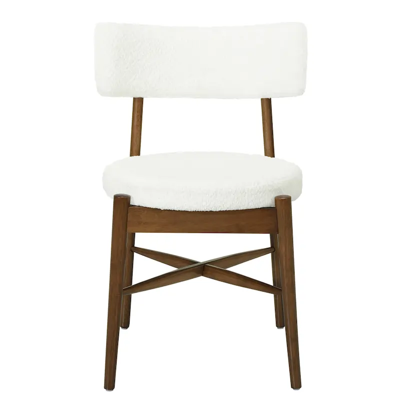 Lumen Dining Chairs Rubberwood (Set of 2 ) by Christopher Knight Home