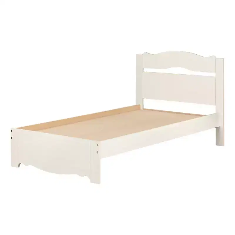 Kids' Bed Set White Wash -