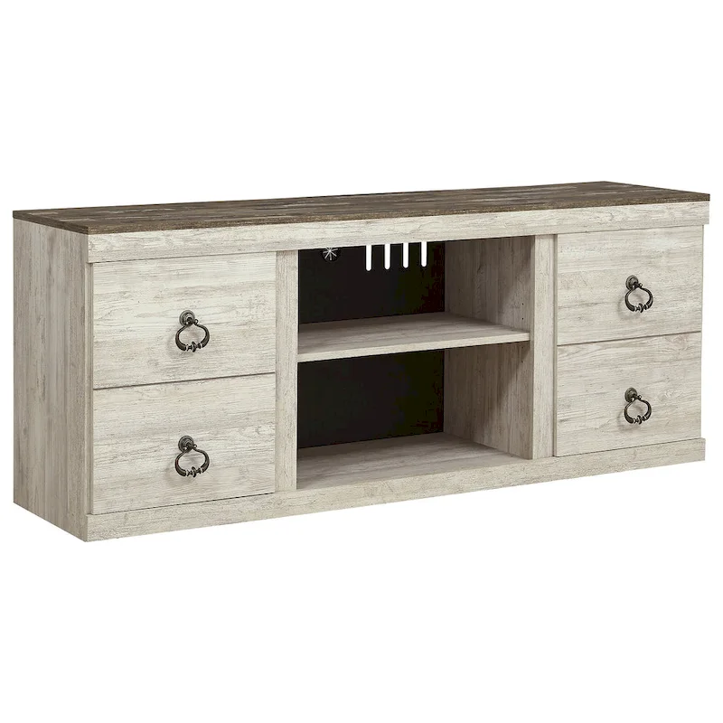 Woodgrain 60-inch TV Stand