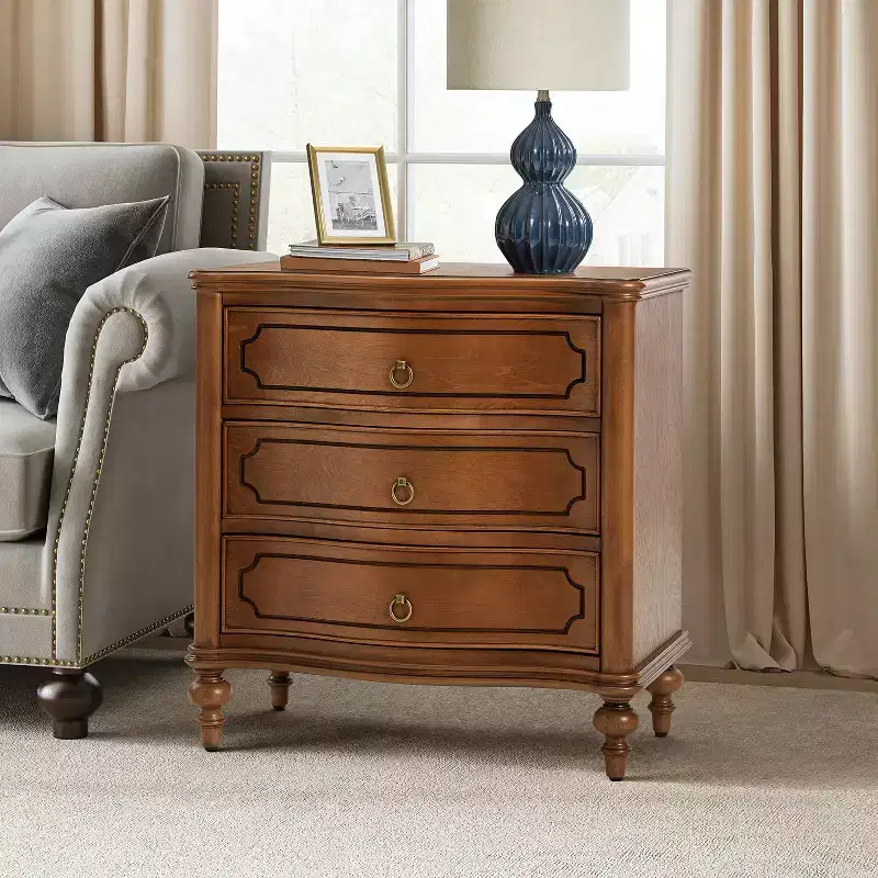 Linus 3-Drawer end table| ART OF LIVING DESIGNS