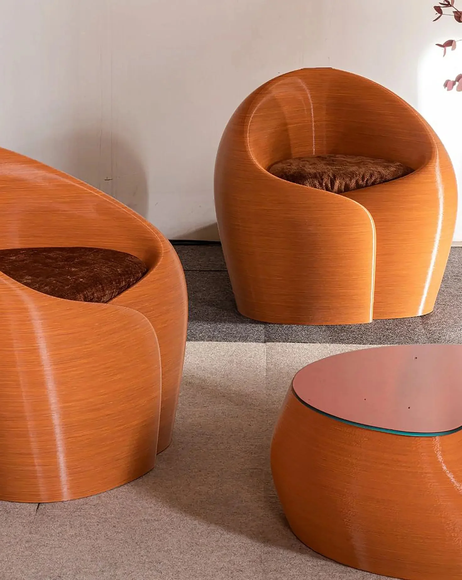 Lissa Caramel Armchair