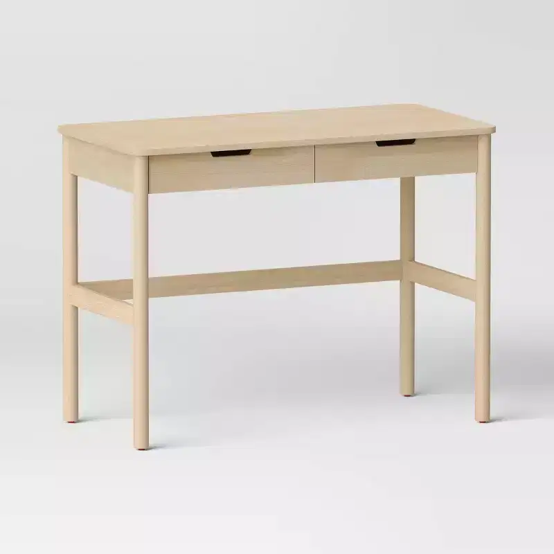 Scandi Desk with Drawers Natural - Room Essentials™