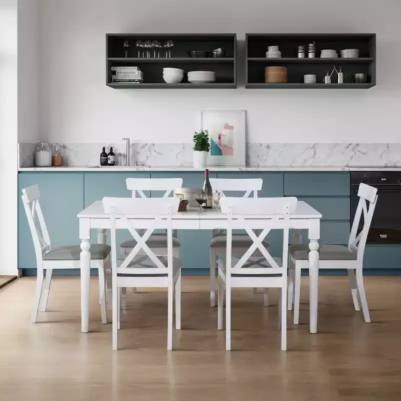 Home Design 7pc Beckley Dining Set
