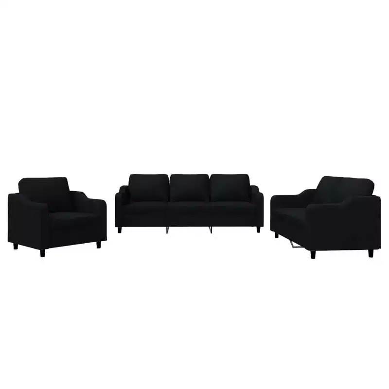 vidaXL Sofa Set Accent Couch Armchair Sectional Sofa for Living Room Fabric
