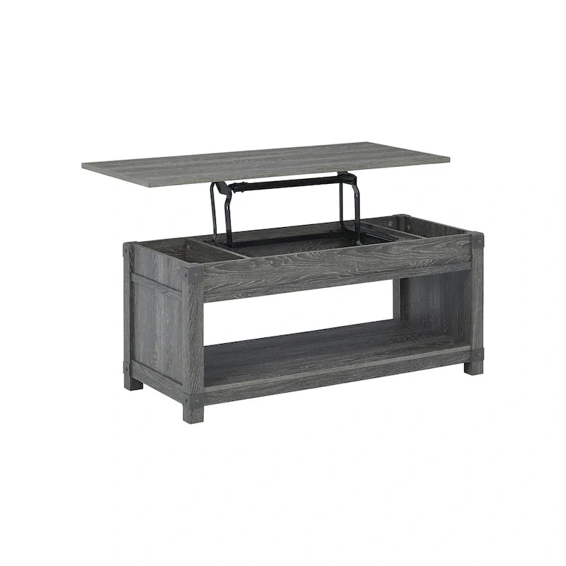 Freedan Rectangular Lift Top Cocktail Table - 44W x 20D x 19H