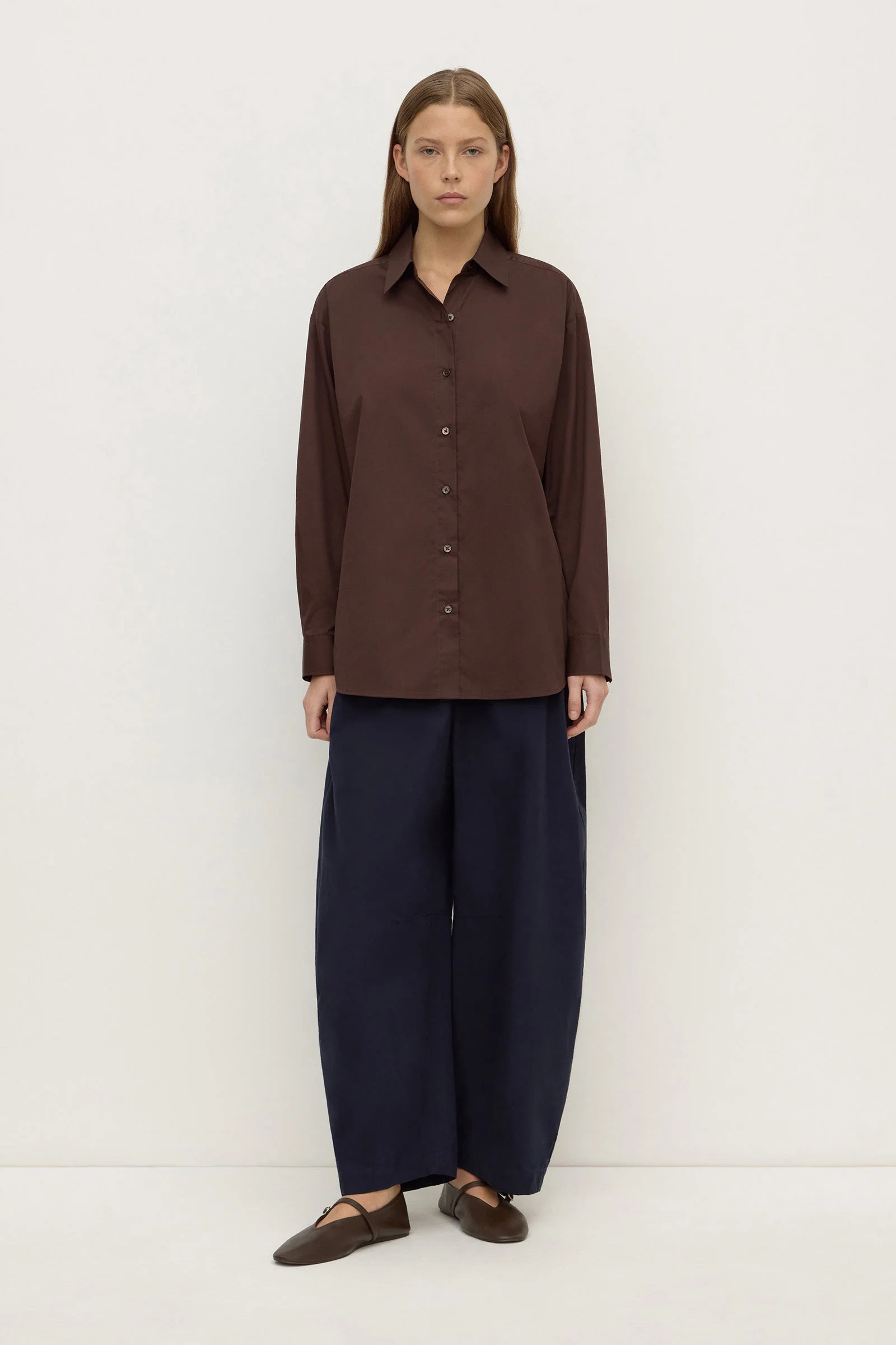 Ganache Cotton Poplin Shirt