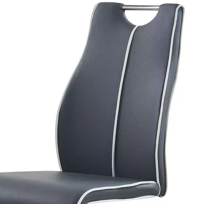 2 Grey Dining Chairs