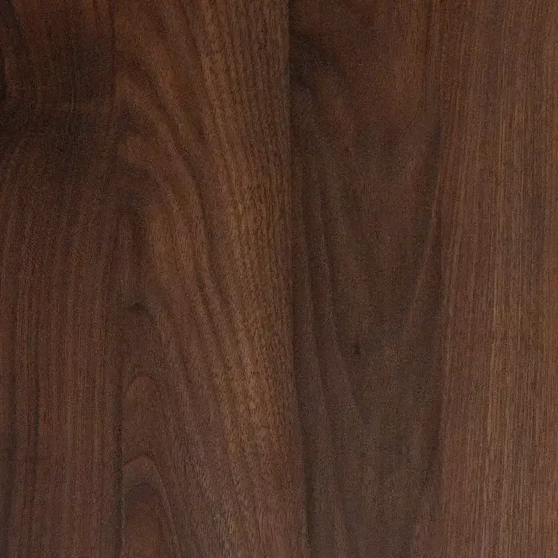 6-Drawer Dresser Walnut Brown Mid-Century Modern 63