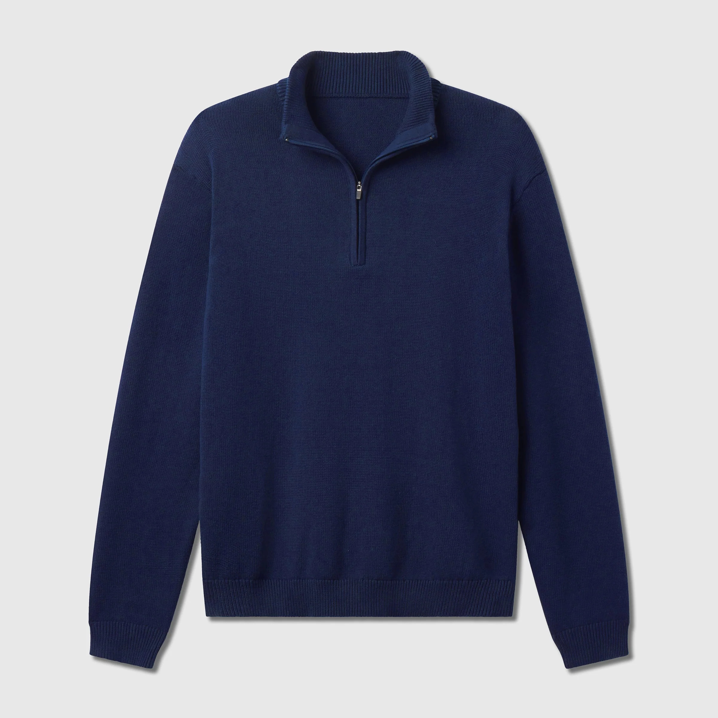 Quarter-Zip Sweater - Navy