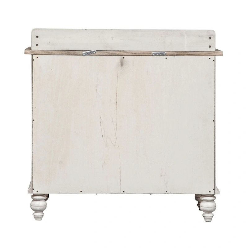 Whitney Antique Linen Weathered Gray Server