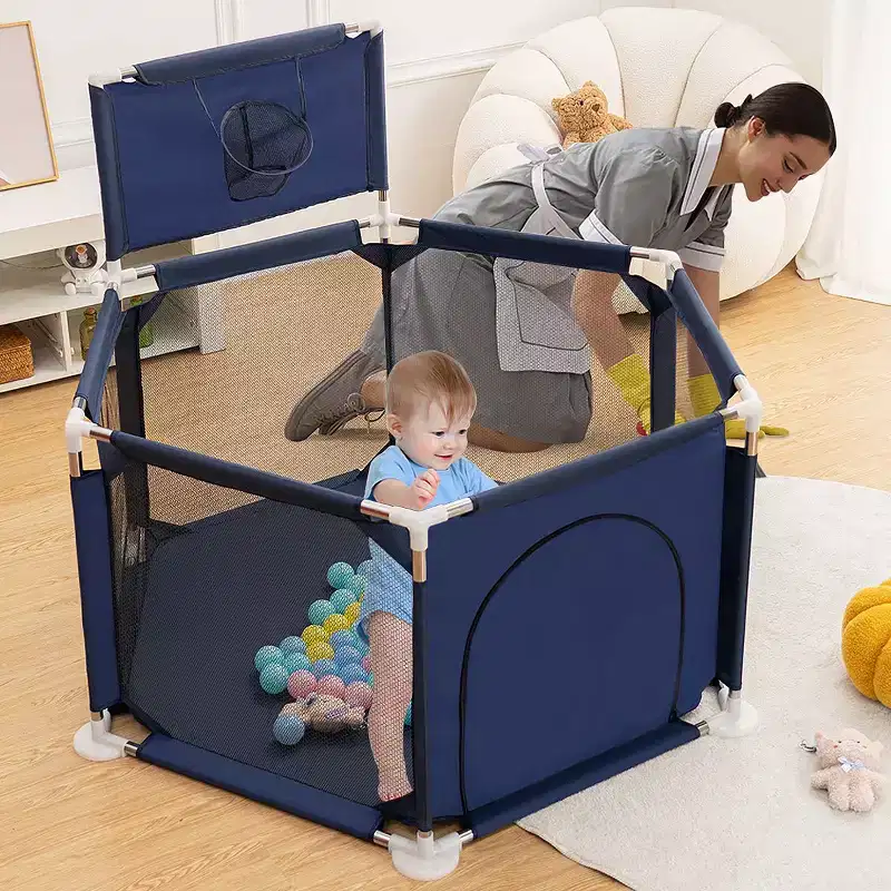 6-Panel Baby Playpen – 50