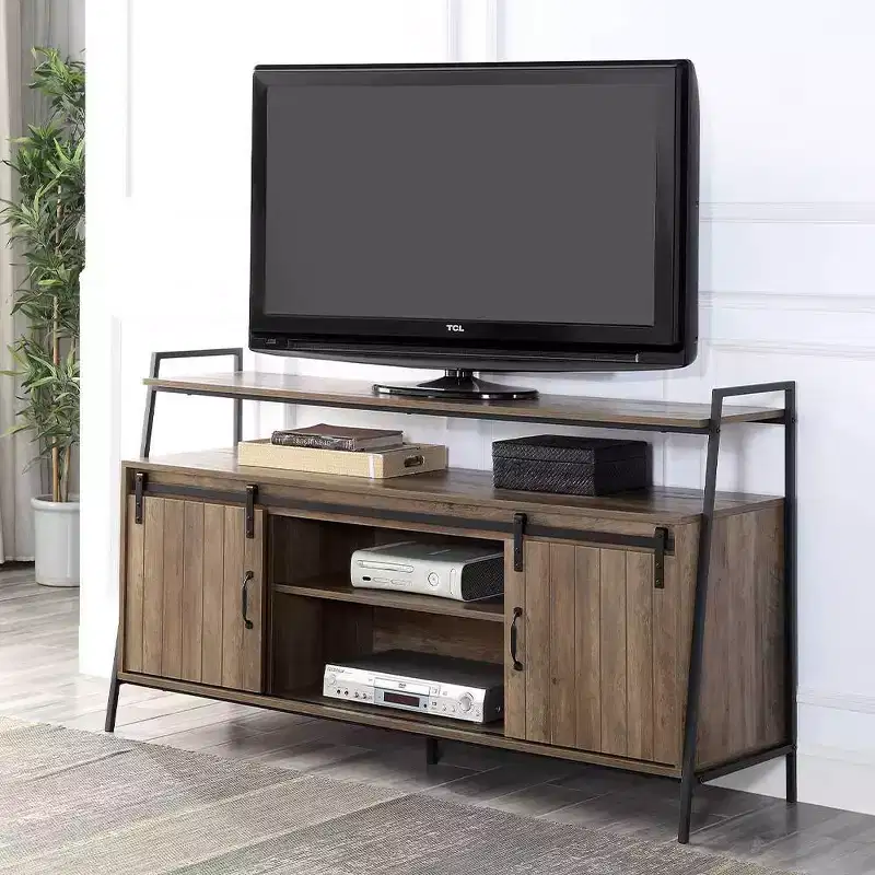 Metal Frame TV Stand 60
