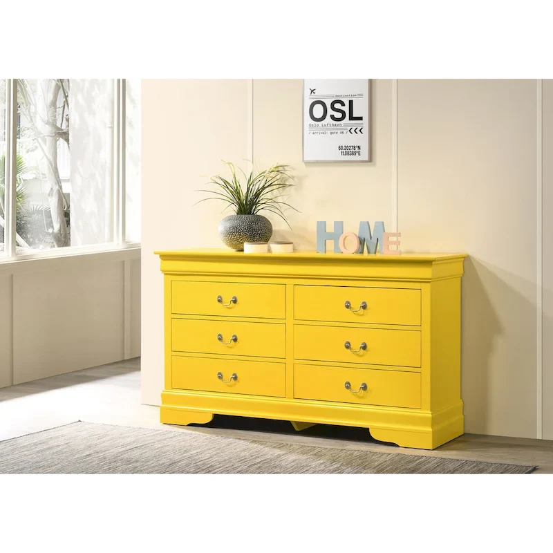 6-drawer Bedroom Dresser