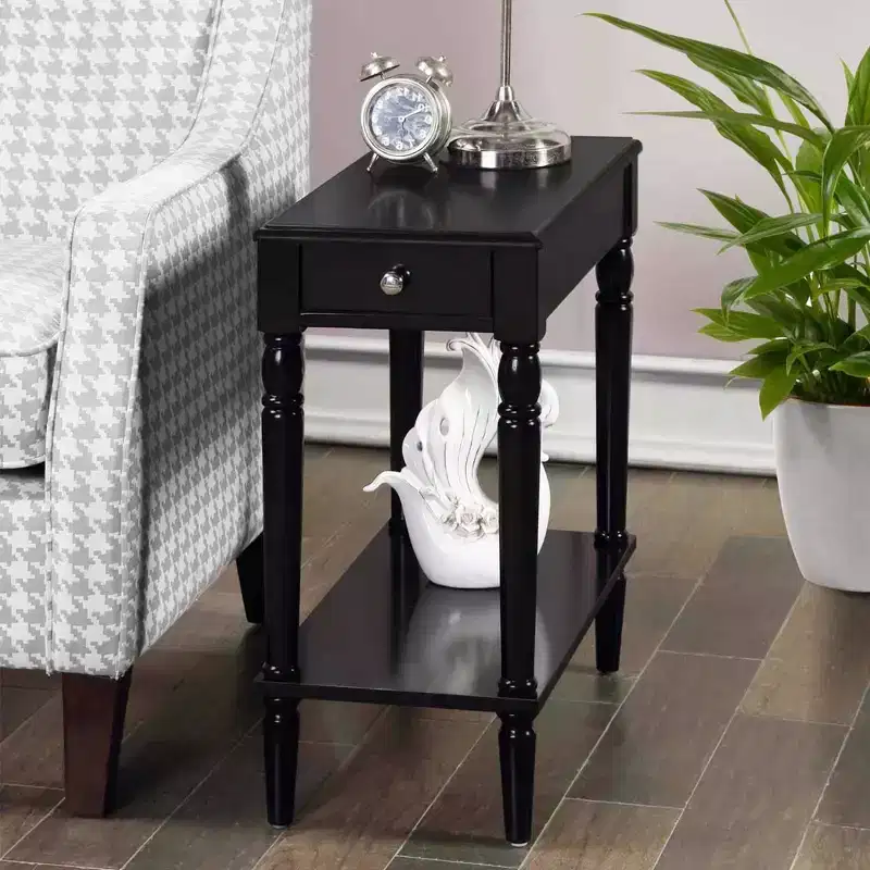 French Country No Tools Chairside Table