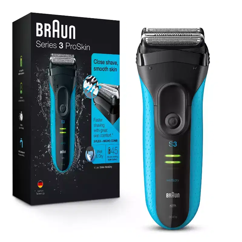 Braun Men's Series 3 ProSkin Electric Razor for Shaver with Precision Trimmer - 3040s