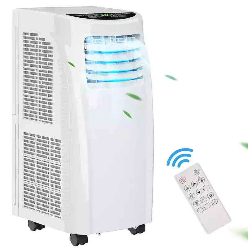 Costway 5500 BTU (8000BTU ASHRAE) Portable Air Conditioner & Dehumidifier Function Remote