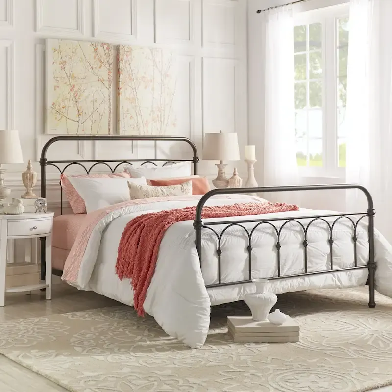 Mercer Casted Knot Metal Bed