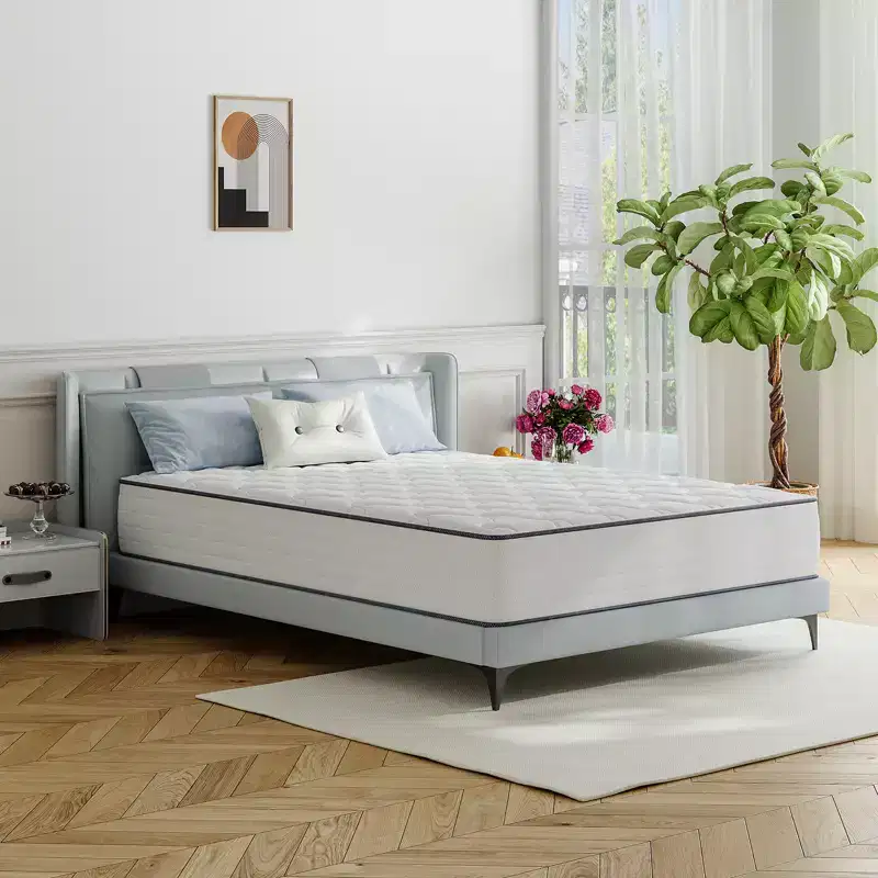 Hybrid Mattress Medium Firm – Pocket Spring & Memory Foam, White