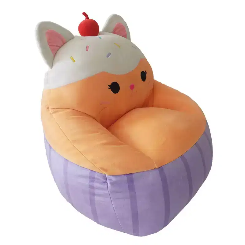 Squishmallows Miriam Cupcake Kids' Bean Bag Chair
