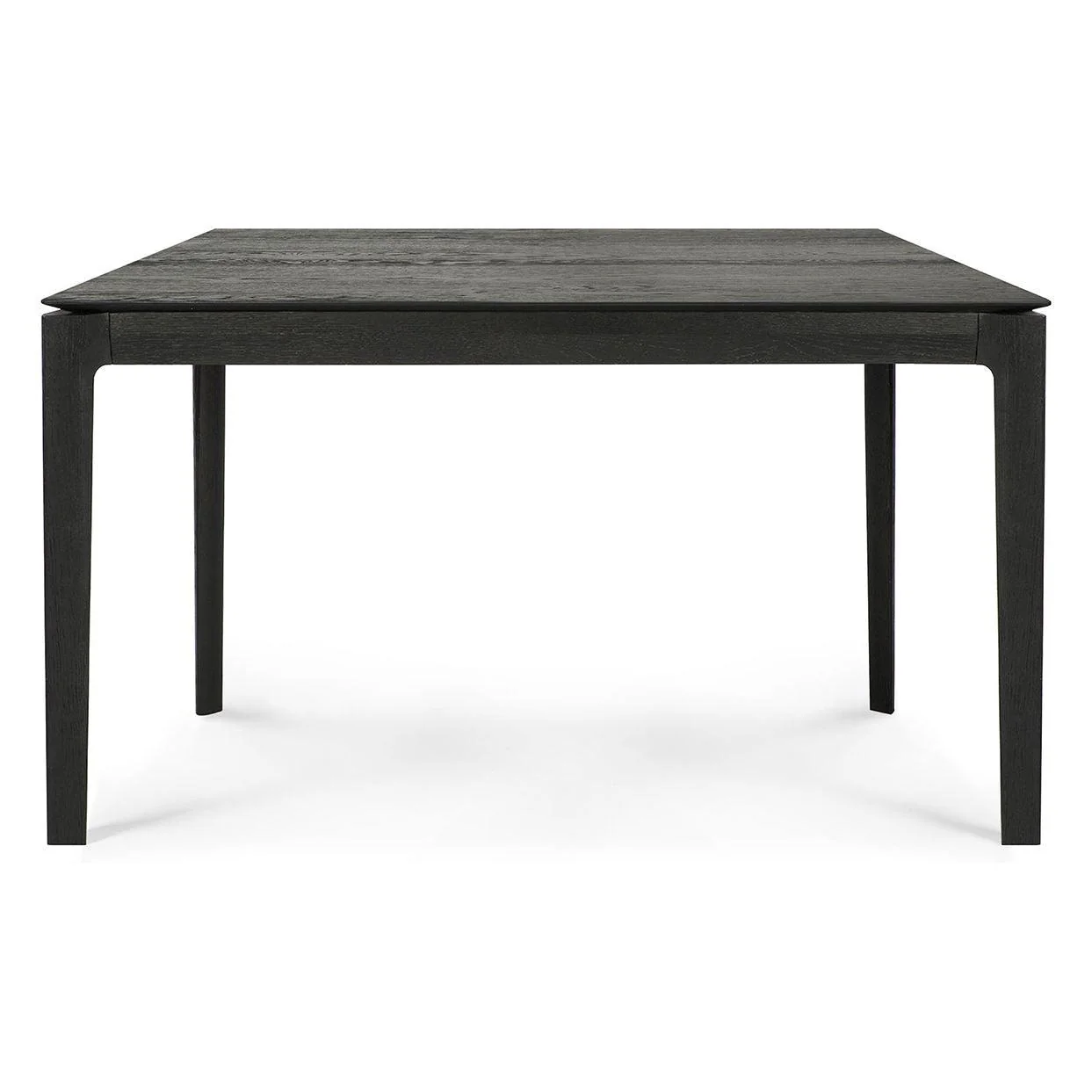 Timeless Solid Oak Dining Table with Airy Open Frame for Dining Rooms