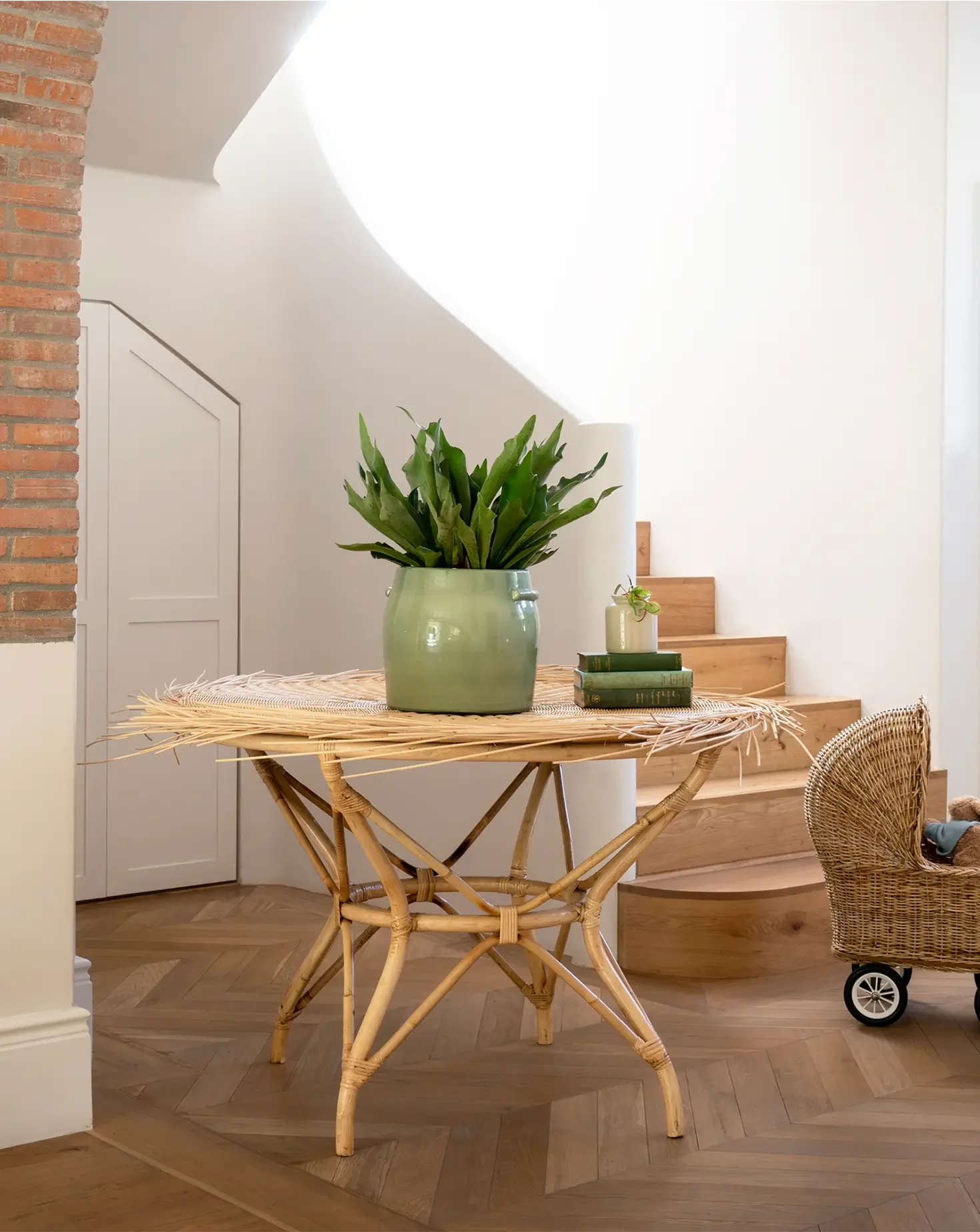 The Michael Cox Rattan Table