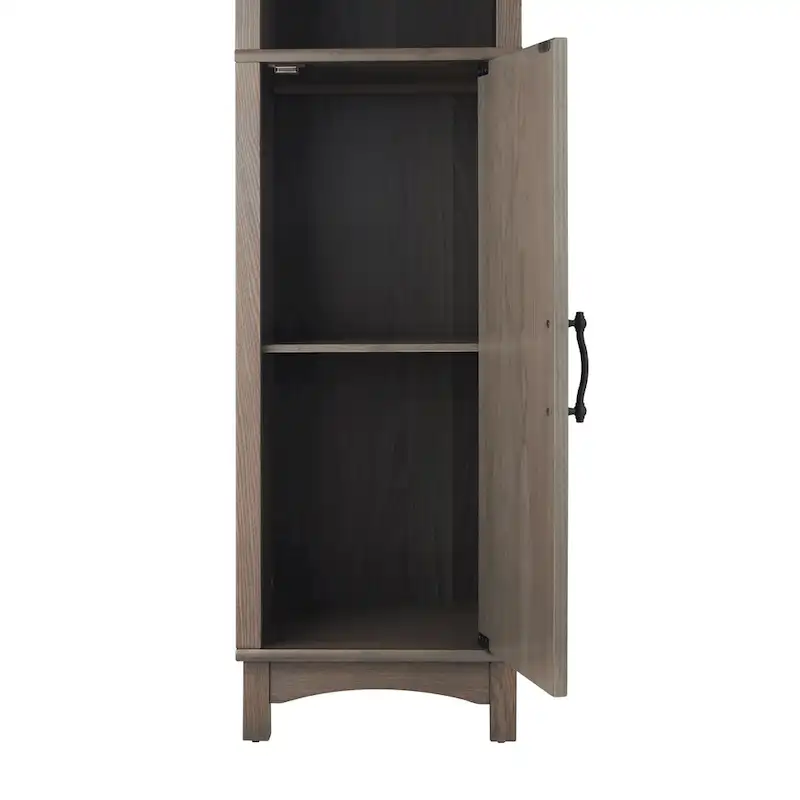 Teamson Home Russell Freestanding Multifunctional Linen Tower