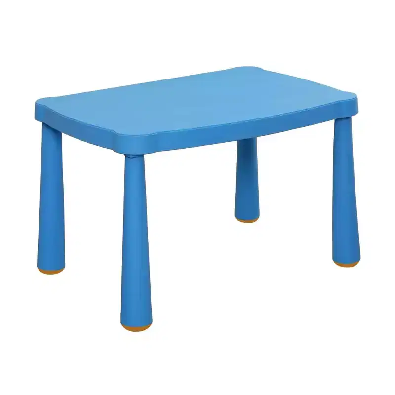Children's Activity Table for Classroom and Home, Lightweight Rectangular Kids Table with Rounded Corners